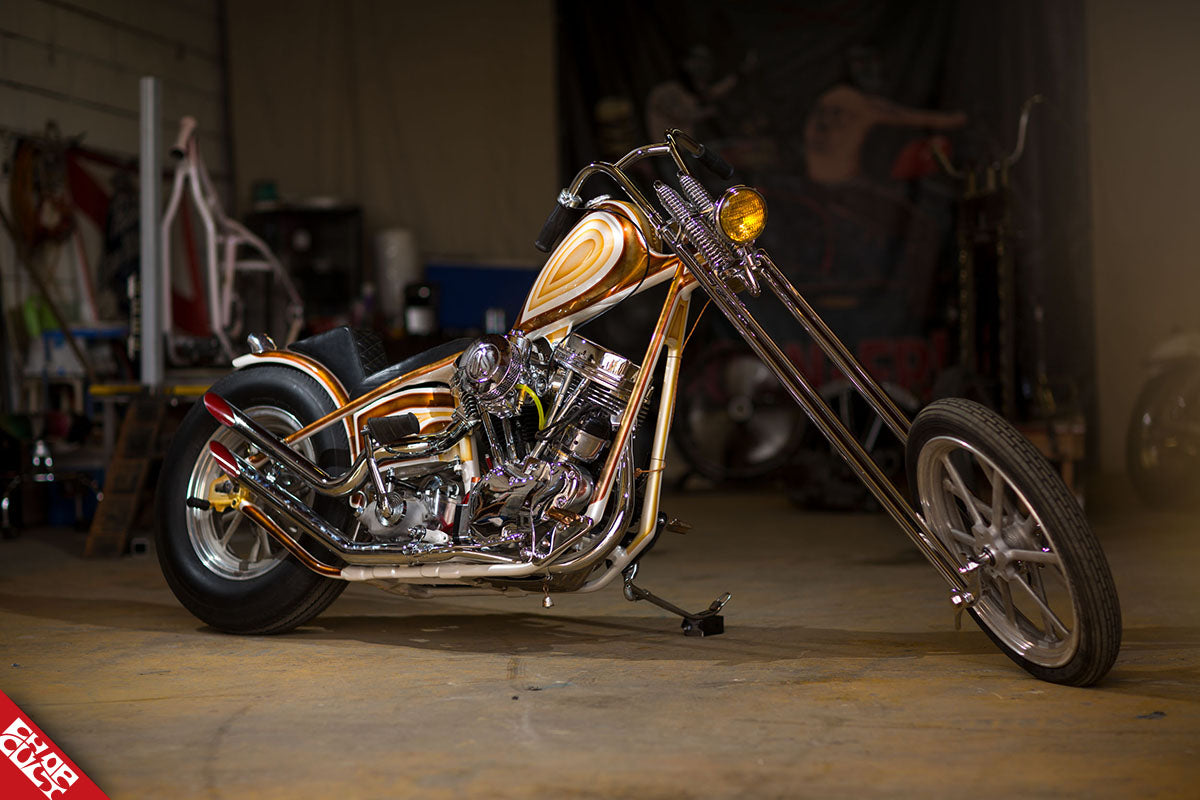 Panhead motorcycle