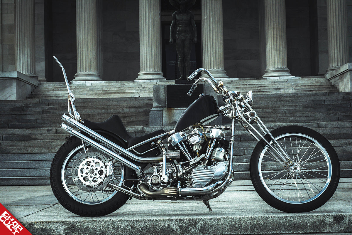 Christian Newmans Knucklehead Chopper