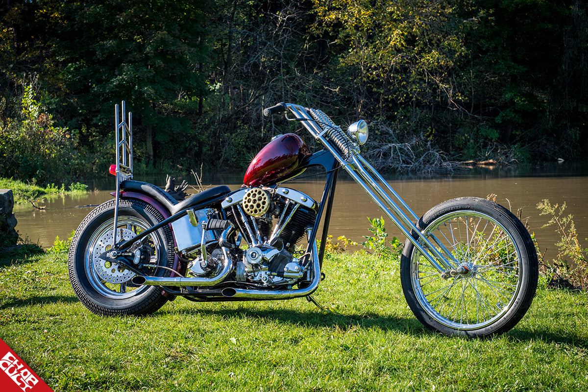 Shovelhead motorcycle