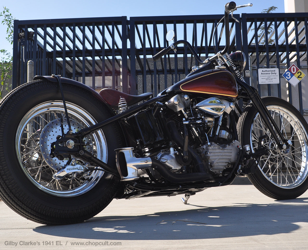 Gilby Clarke's West Coast Choppers 1941 Harley Davidson Knucklehead