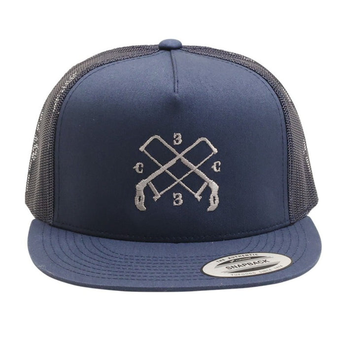 ChopCult 33 Hacksaw Embroidered Hat - Blue