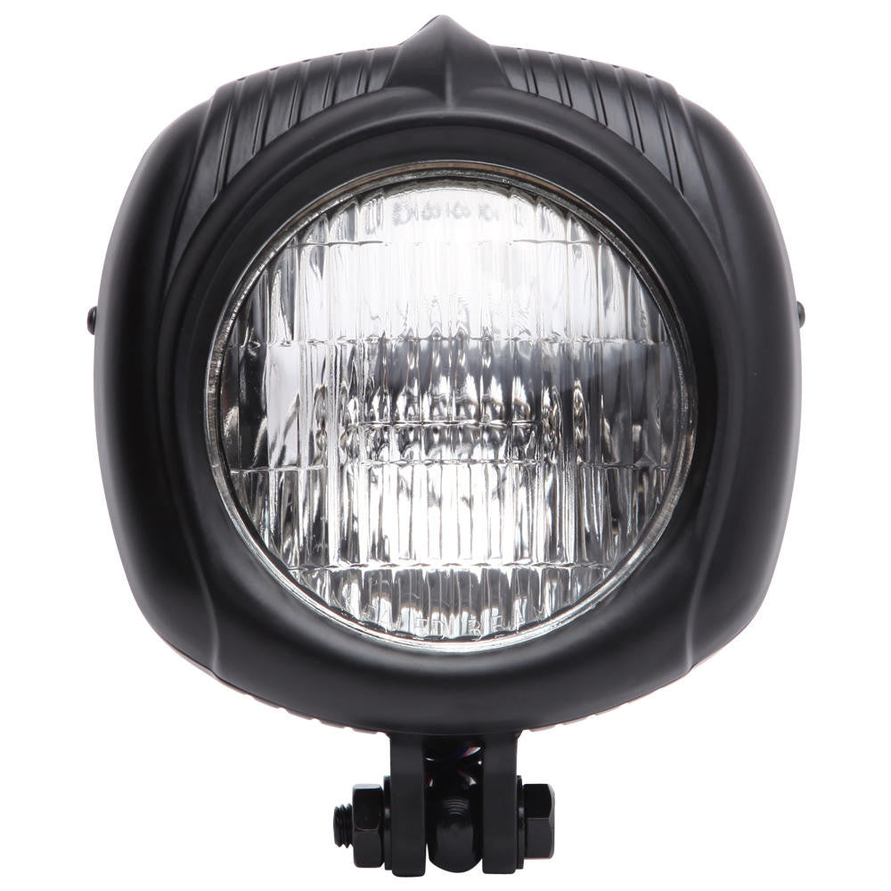 Electroline Vintage Square Headlight - Black