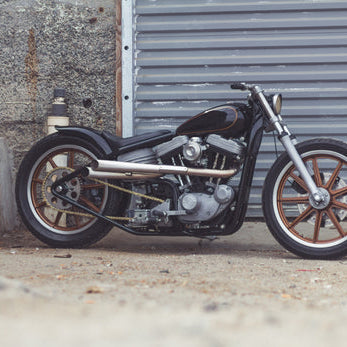 Custom sportster motorcycle