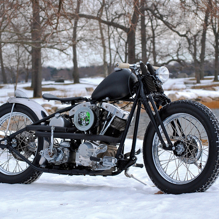 Shovelhead motorcycle