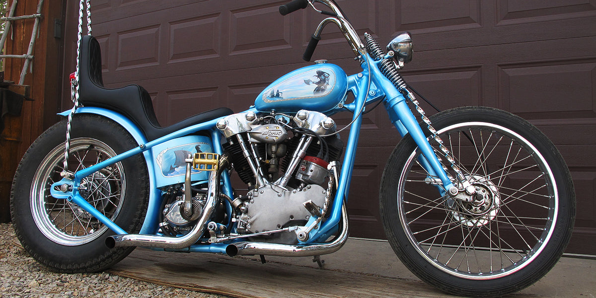 Atomic Customs - Frost Lord - 1946 Knucklehead custom — ChopCult