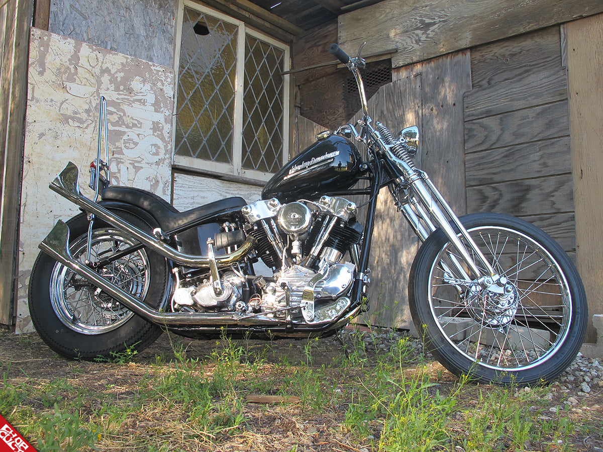 Custom knucklehead machine