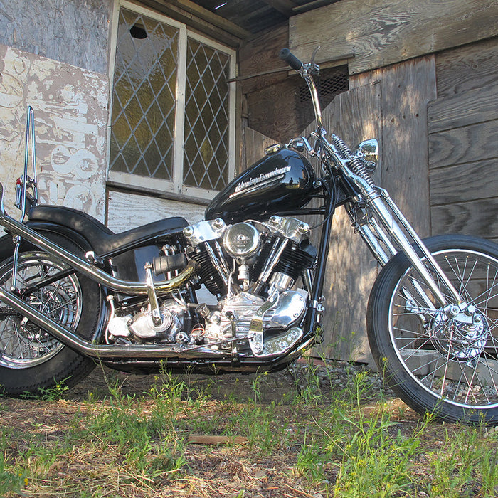 Custom knucklehead machine