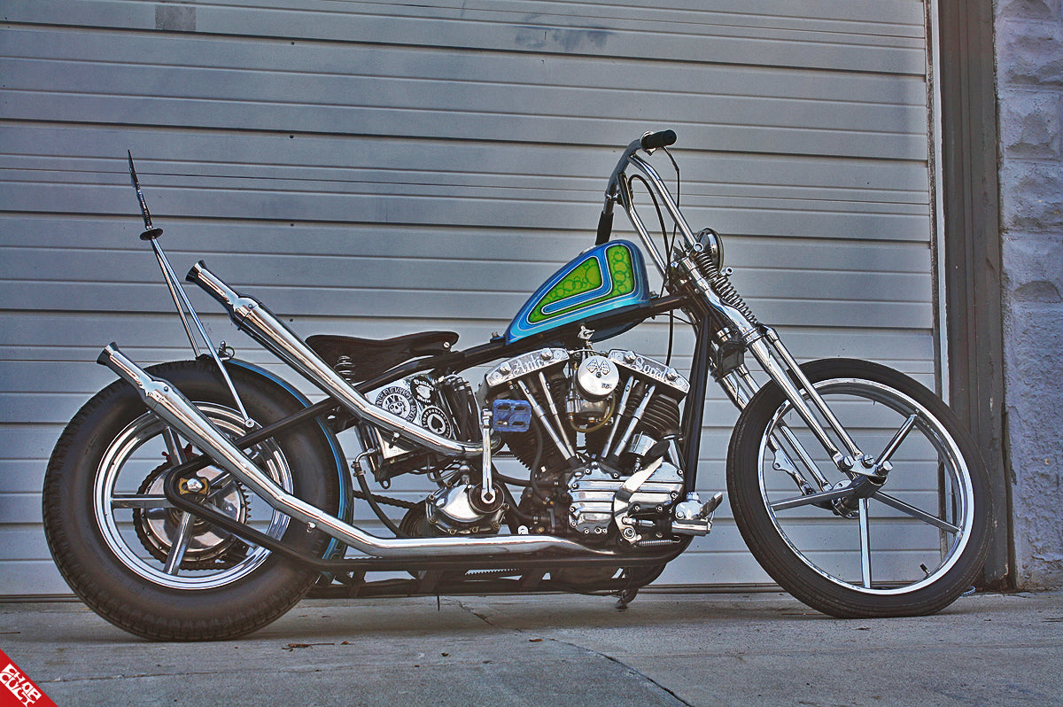 Shovelhead motorcycle