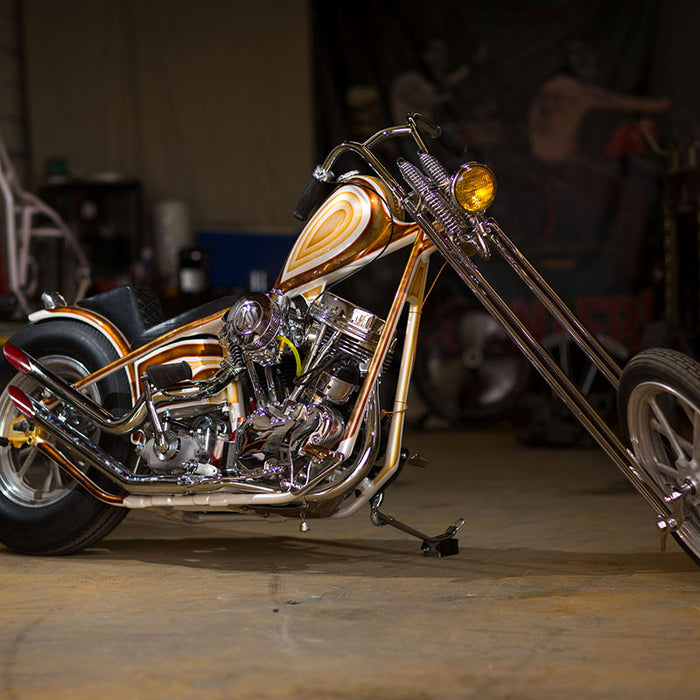 Panhead motorcycle