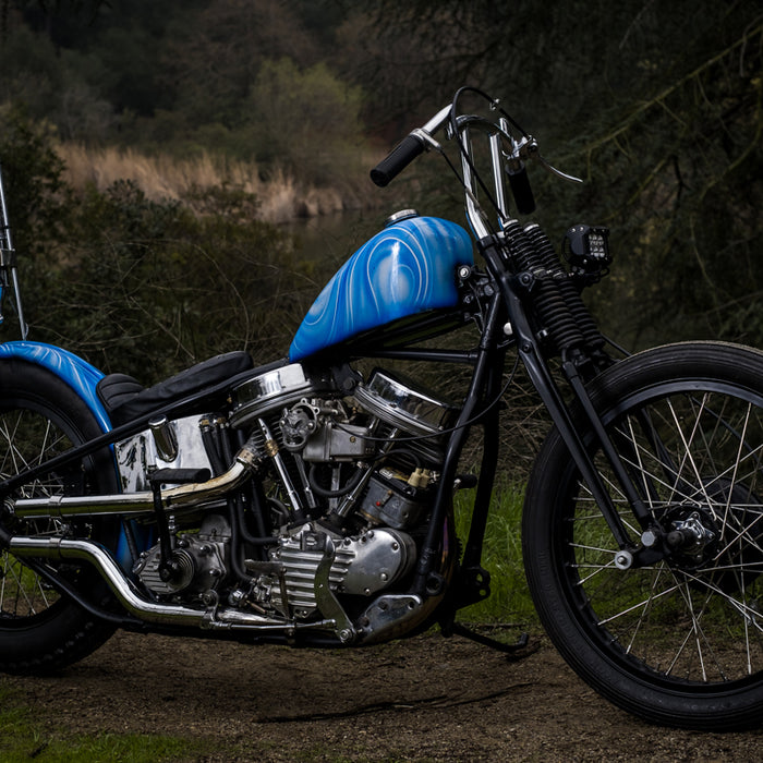 Panhead motorcycle