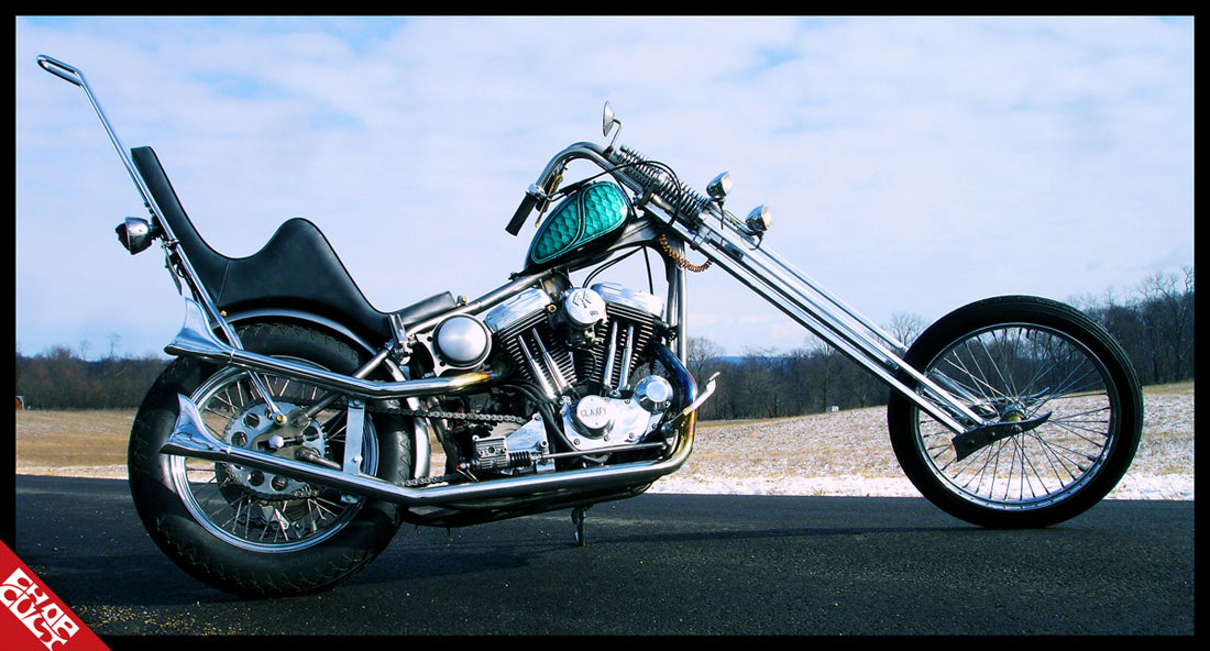 Chrome motorcycle