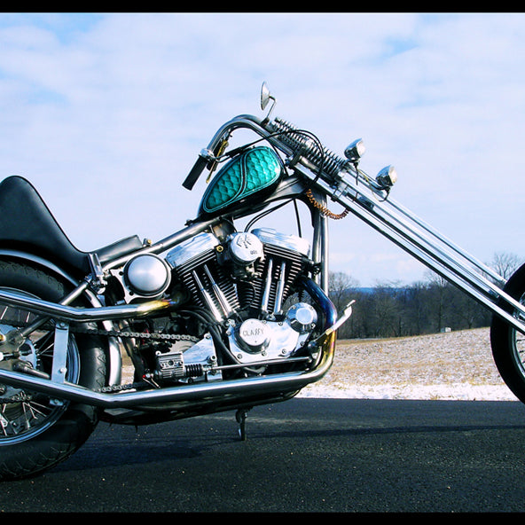 Chrome motorcycle