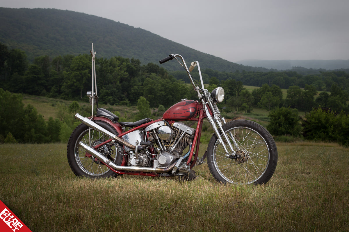 Shovelhead motorcycle