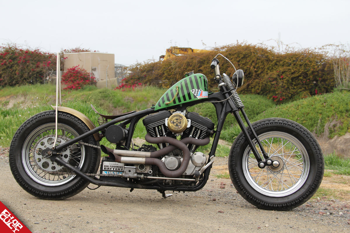 Custom sportster motorcycle