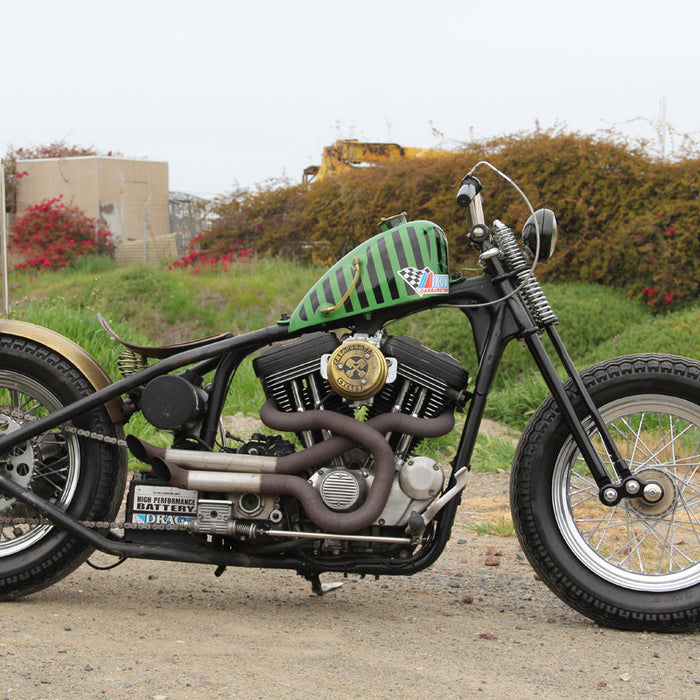 Custom sportster motorcycle