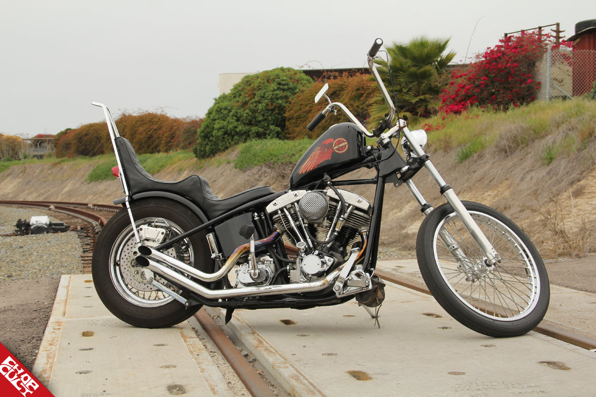 Custom Harley-Davidson motorcycle