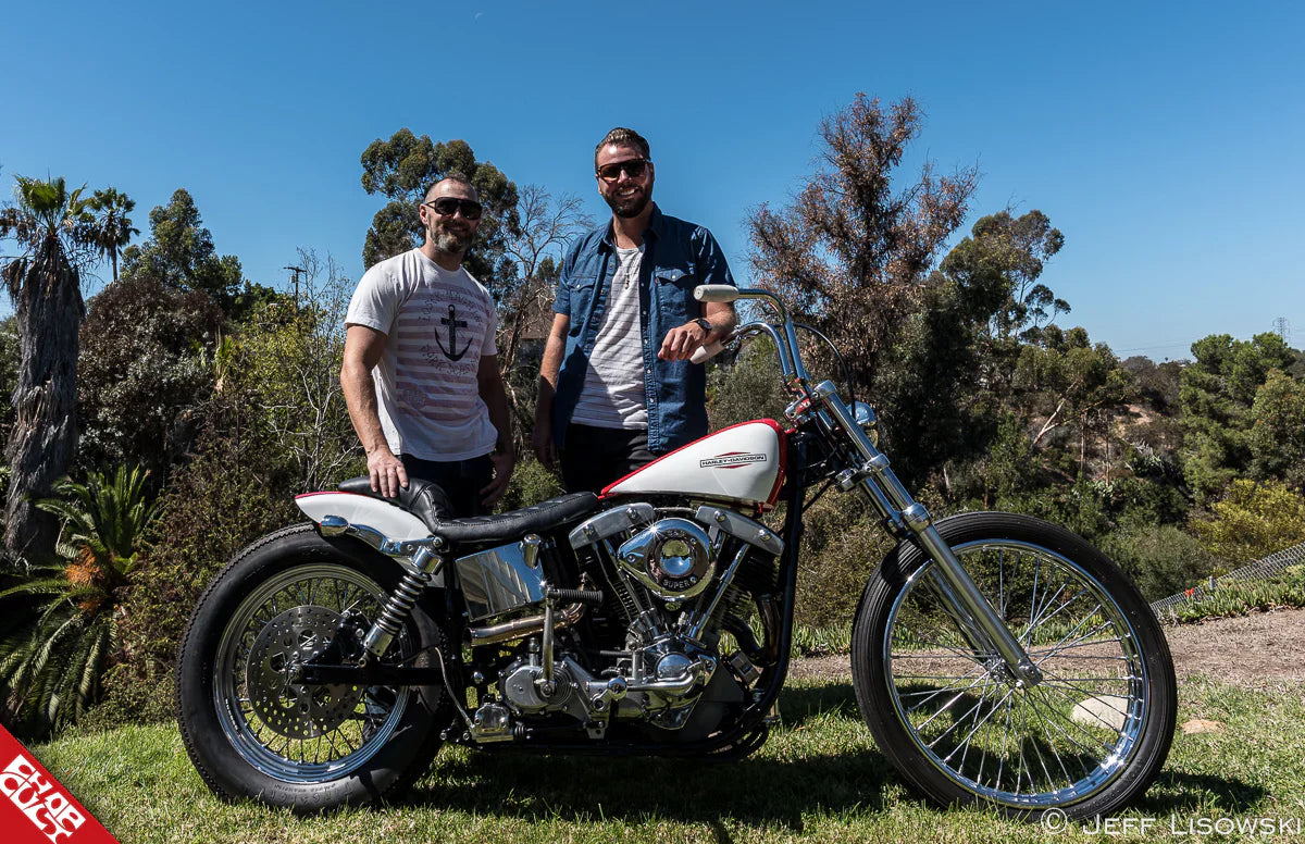 Ryan and Cory's Harley Chopper