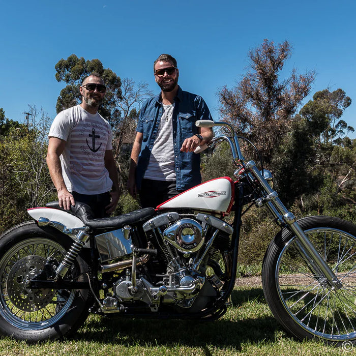 Ryan and Cory's Harley Chopper