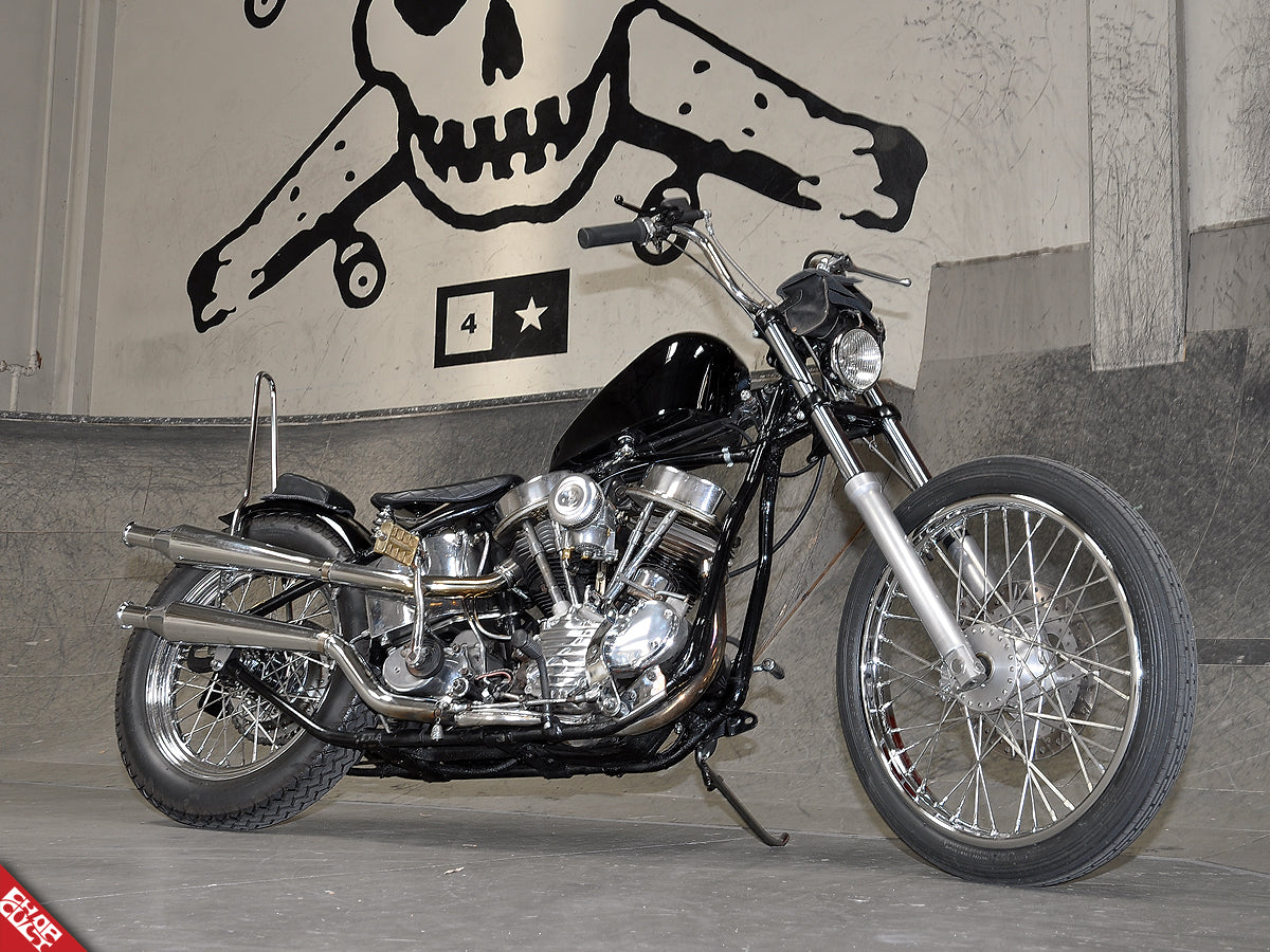 Panhead motorcycle