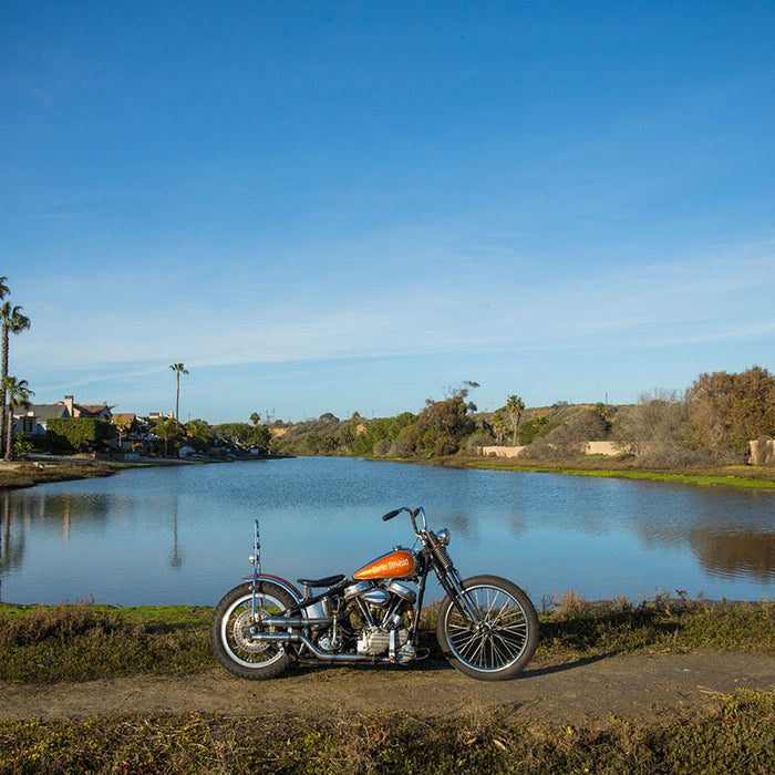 Panhead motorcycle