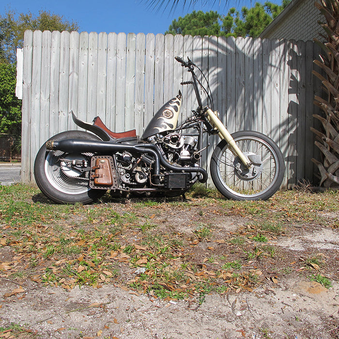 Custom knucklehead motorcycle