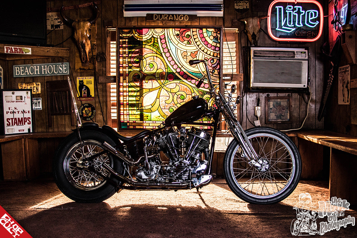 Panhead motorcycle