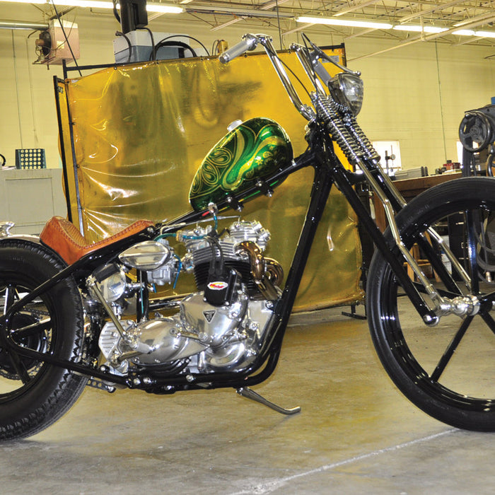 A photo of the right side of the bike discussed in this post. 