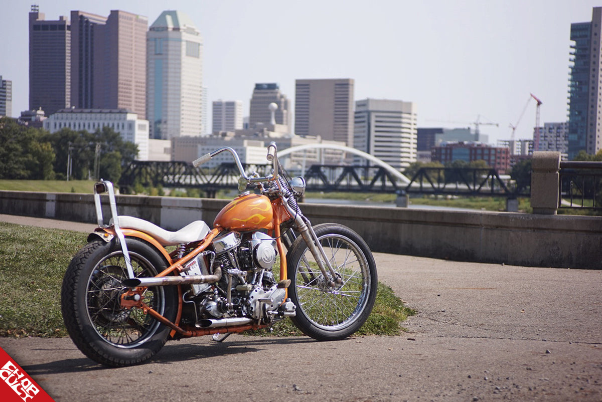 Panhead motorcycle