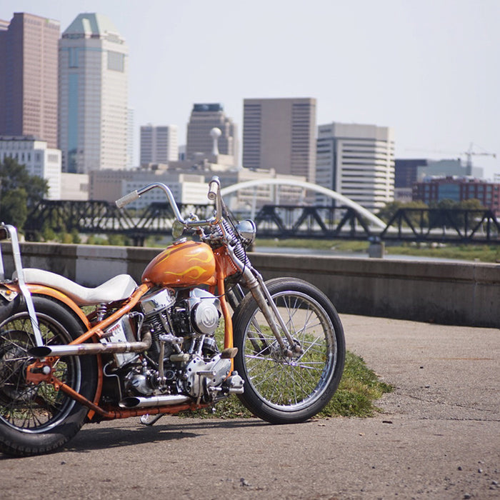 Panhead motorcycle