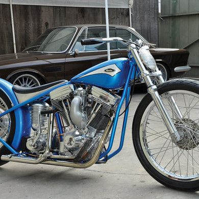 Cole Foster's Blue Bike