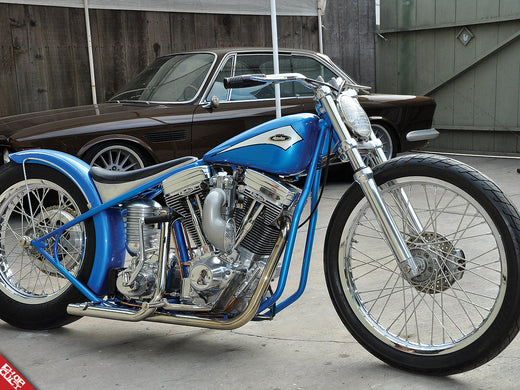 Cole Foster's Blue Bike