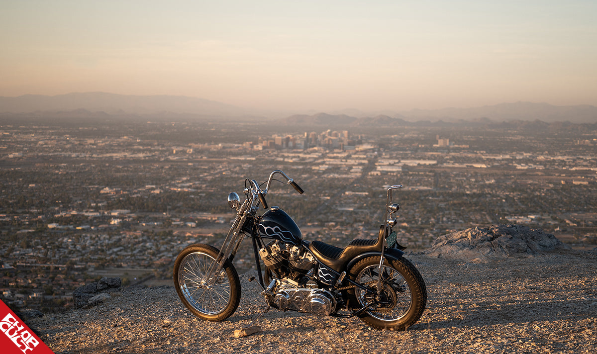 Shovelhead motorcycle