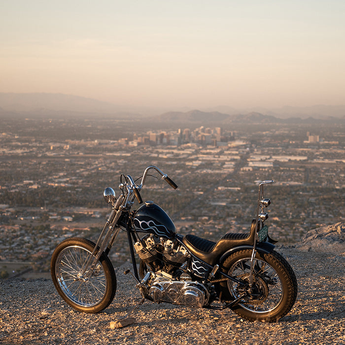 Shovelhead motorcycle