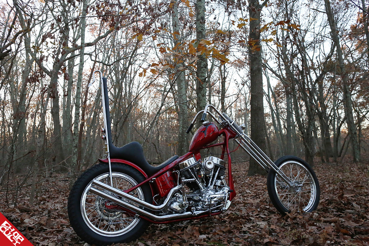 Panhead motorcycle