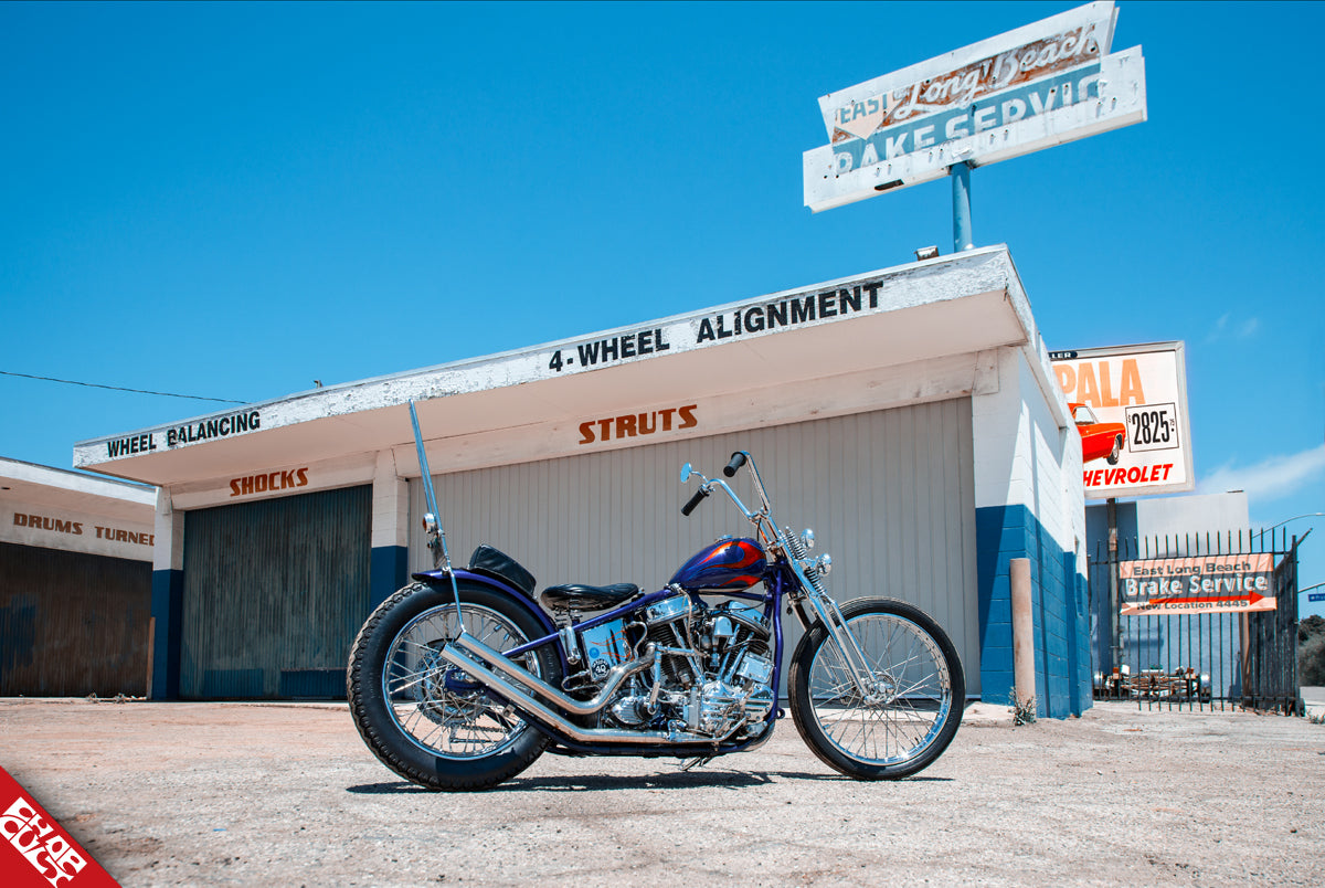 Panhead motorcycle