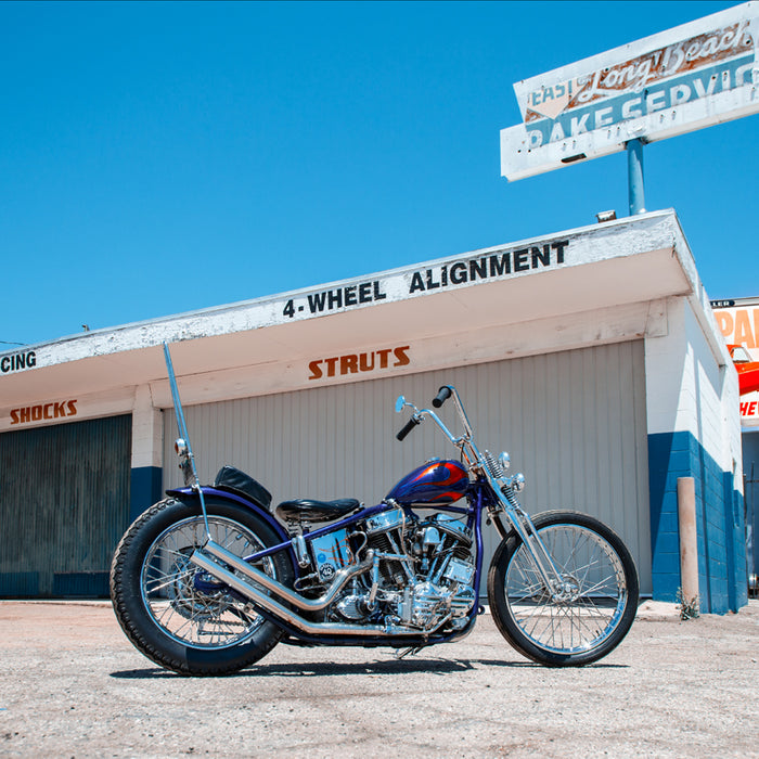 Panhead motorcycle