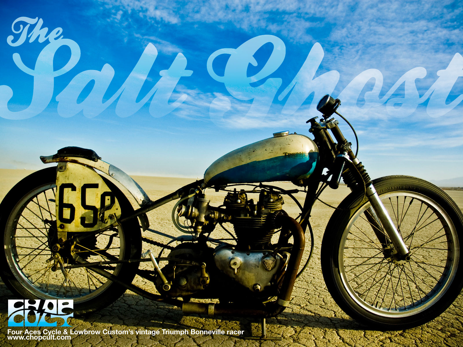 Salt ghost motorcycle