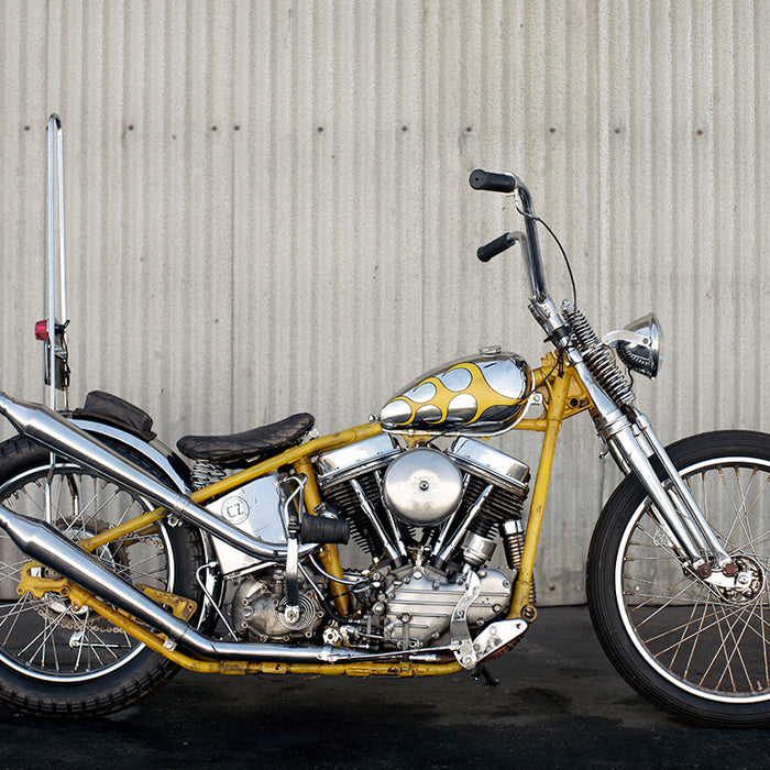 Panhead motorcycle