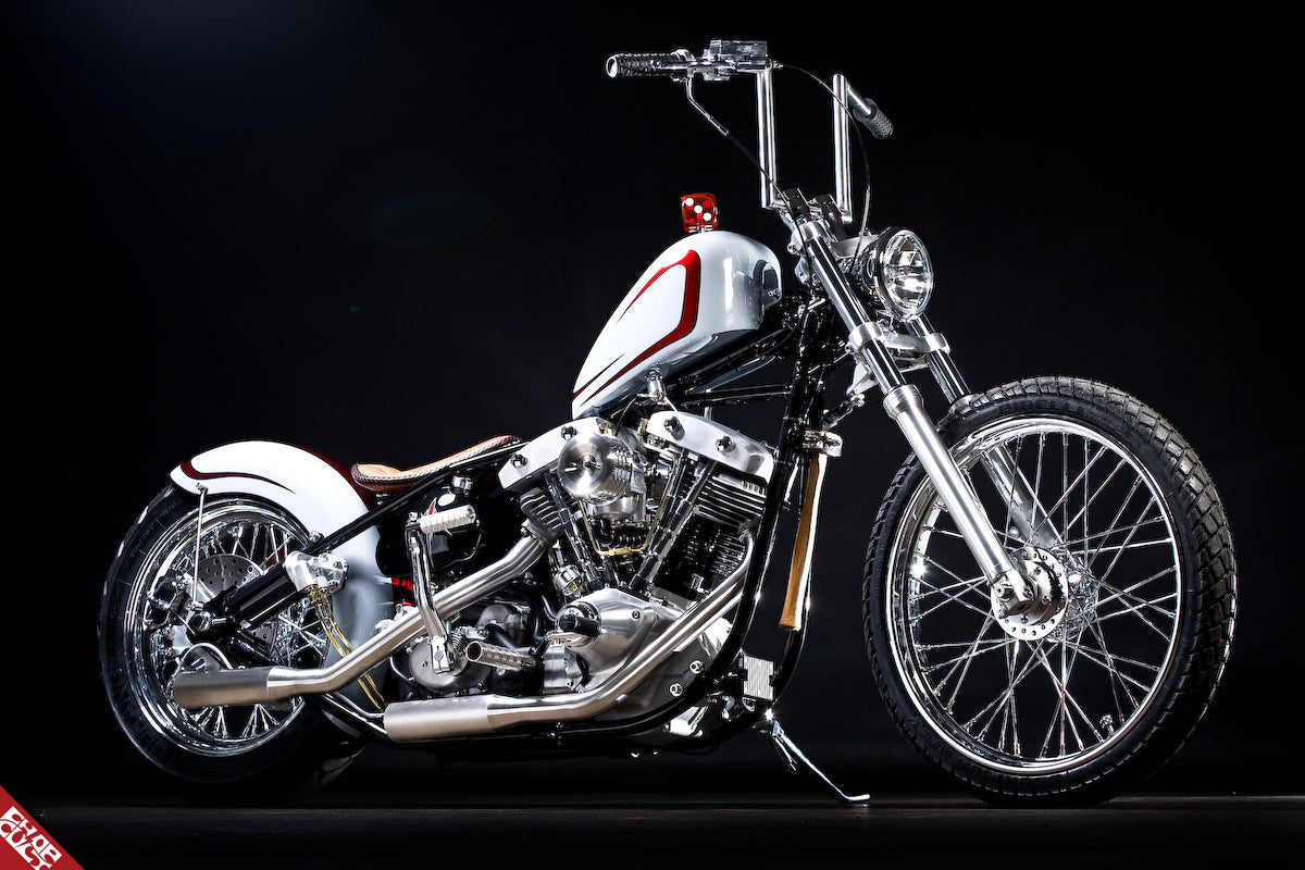 Custom Haley Davidson motorcycle