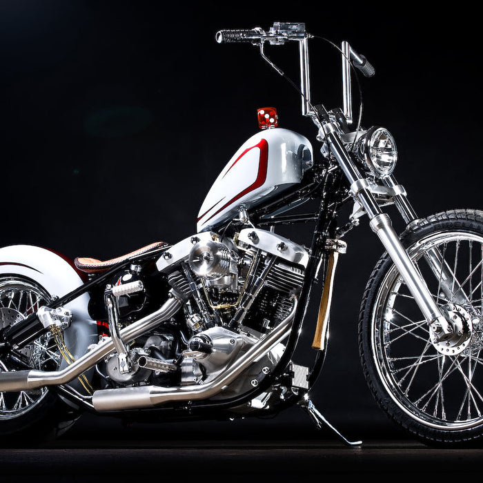 Custom Haley Davidson motorcycle