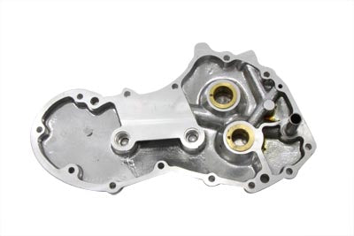 V-Twin Manufacturing 8-Finned Panhead Cam Cover Natural - additional view 2