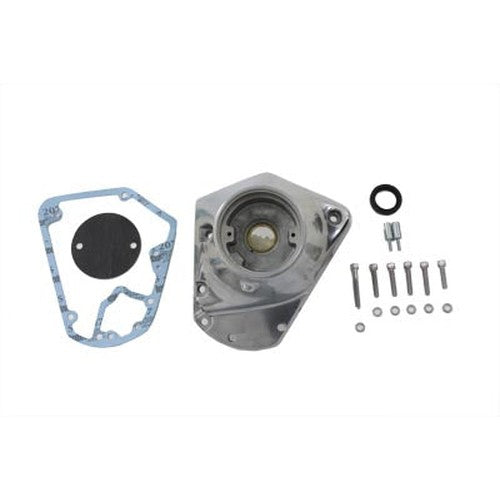 Polished Nose Cone Cam Cover - V-Twin 10-0088 - OEM 25268-84A - Big Twin 1973-1992