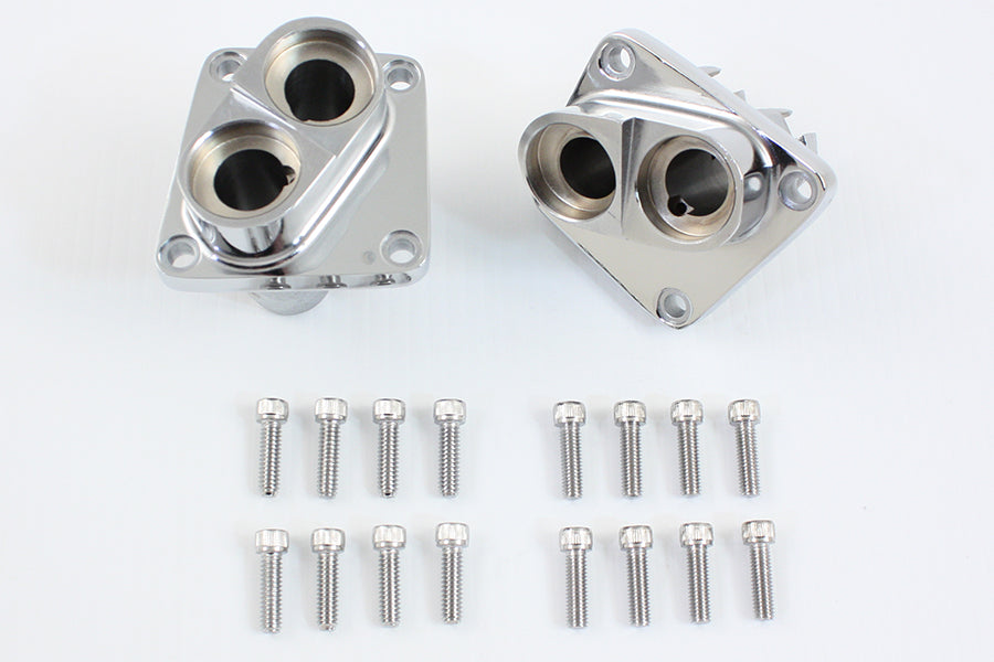 V-Twin Manufacturing Chrome Tappet Block Set