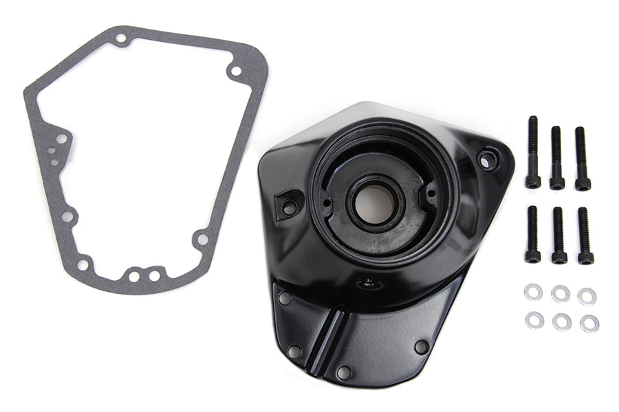 V-Twin Manufacturing Black Nose Cone Cam Cover