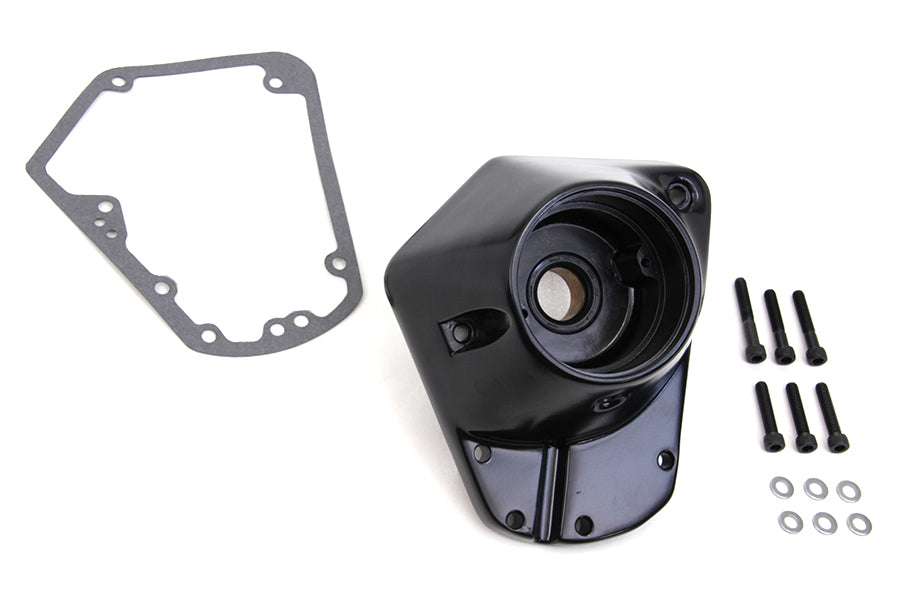 V-Twin Manufacturing Black Nose Cone Cam Cover - additional view 3