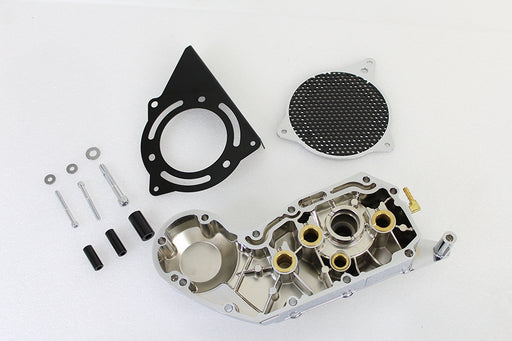 V-Twin Manufacturing Chrome Cam and Sprocket Cover Set - additional view 2