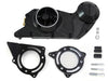 V-Twin Manufacturing Black Cam and Sprocket Cover Set
