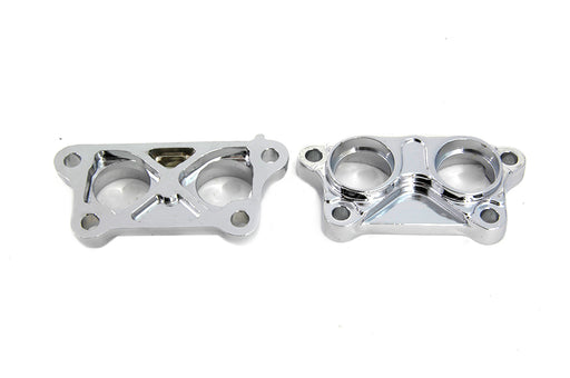 V-Twin Manufacturing Tappet Block Cover Set Chrome - additional view 2
