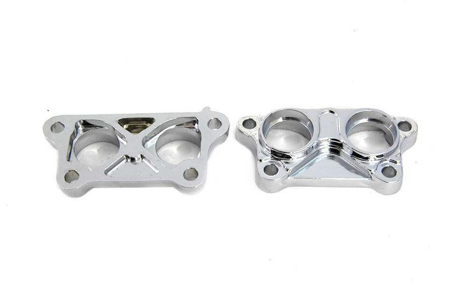 V-Twin Manufacturing Tappet Block Cover Set Chrome - additional view 2