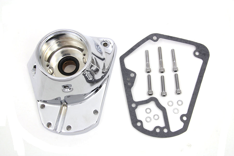V-Twin Manufacturing Chrome Nose Cone Cam Cover - additional view 3